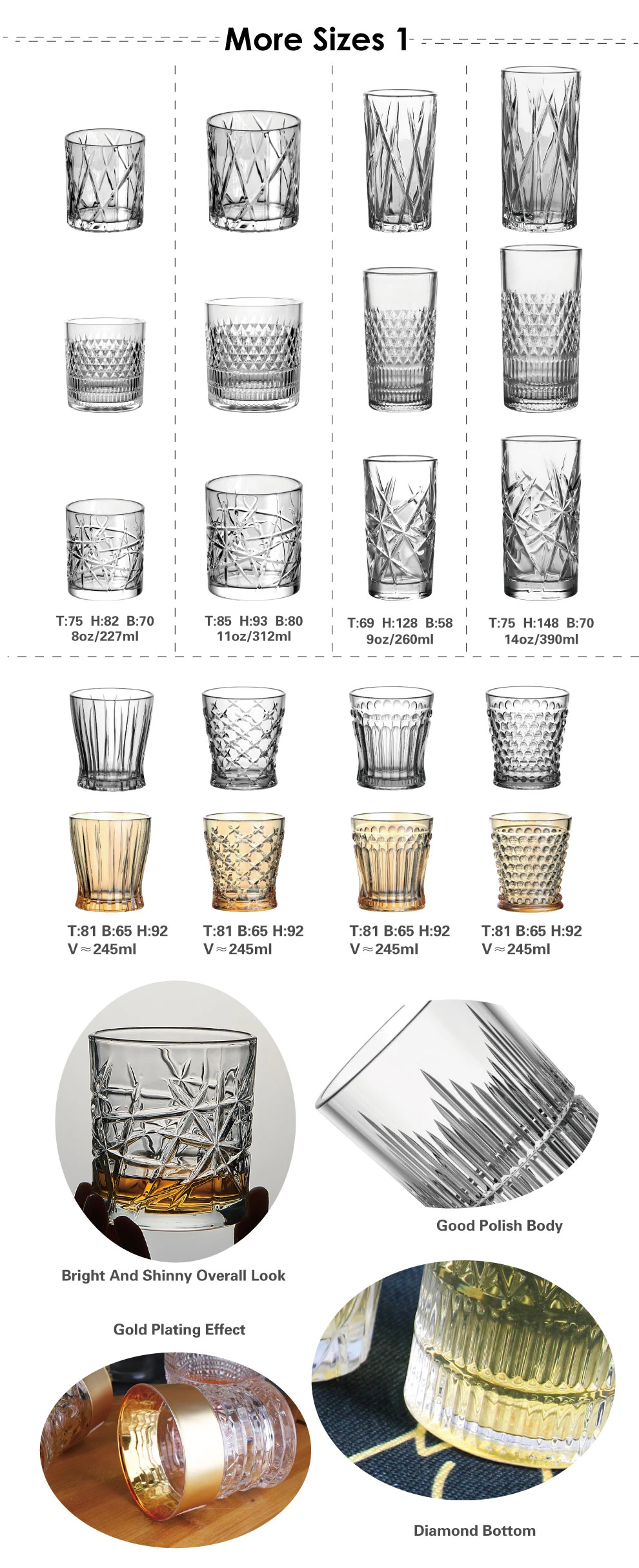 New Design Colored Glass Tea Cup 6oz Glass Engraved Coffee Cup Morocco Tea Cup Set Decorative Glassware Tumbler Set