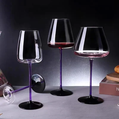 75ml 160ml 300ml 350ml 400ml 500ml 600ml 700ml copo de vinho soprado na boca copo de vinho venda imperdível louça de vidro de alta qualidade