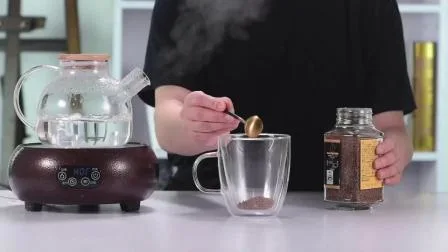 Bule de chá pirex 600 ml para presente bule de vidro feito à mão com infusor